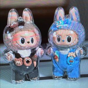 Labubu Clear Protective Case NWT